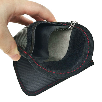 Anti-theft key case Anti-theft smart wallet RFID card holder black