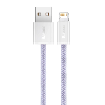 Baseus Dynamic 2 Series kábel USB-A - Lightning 2.4A 480Mb/s 2m fioletovy