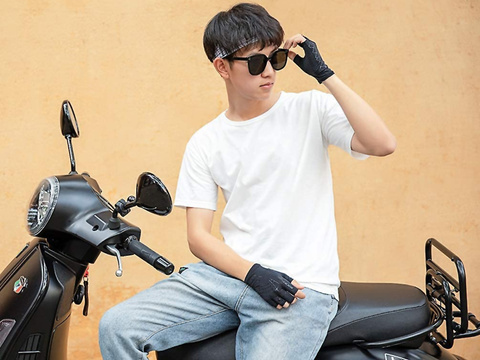 Cyklistické rukavice S unisex bezprstové cyklistické rukavice RockBros priedušné