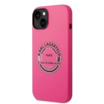 Etui Karl Lagerfeld KLHCP14MSRSGRCF do Apple iPhone 14 Plus 6,7" hardcase Silicone RSG