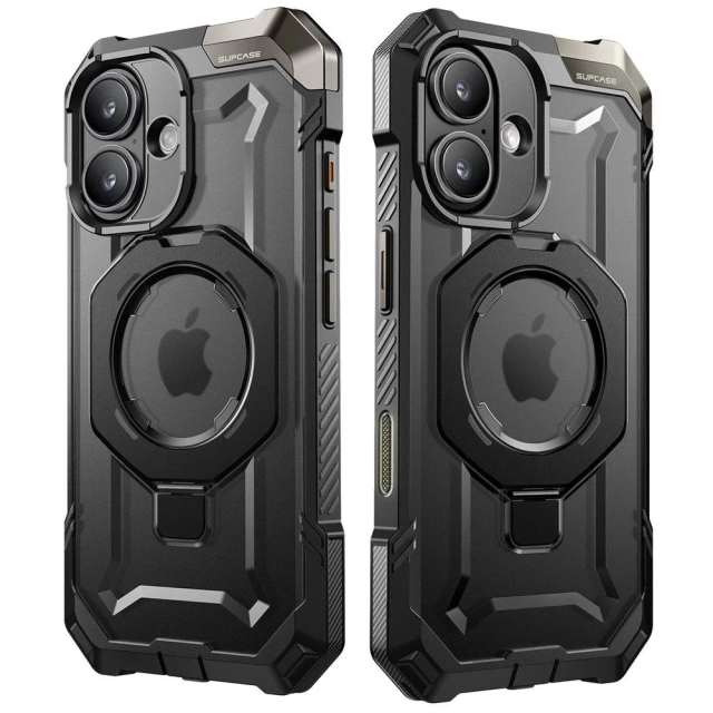 Чохол Etui Supcase UB Grip Mag Magsafe для iPhone 16 чорний