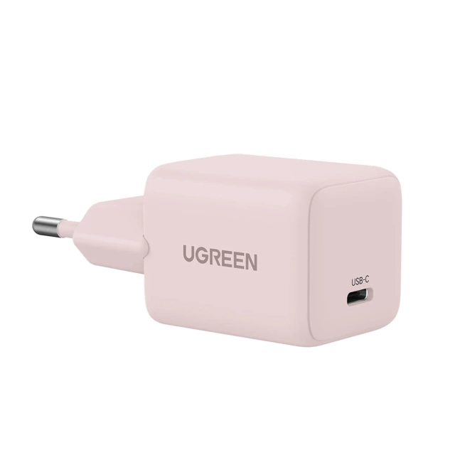 Ładowarka sieciowa Ugreen X512 20W GaN 1x USB-C Różowa
