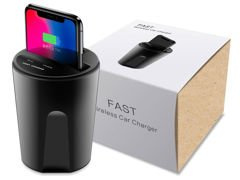 2.4A induction wireless car charger for a cup
