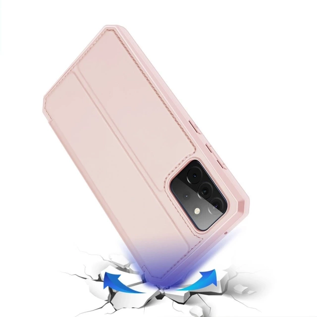 DUX DUCIS Skin X Holster Cover mit Flip Cover für Samsung Galaxy A72 4G rosa
