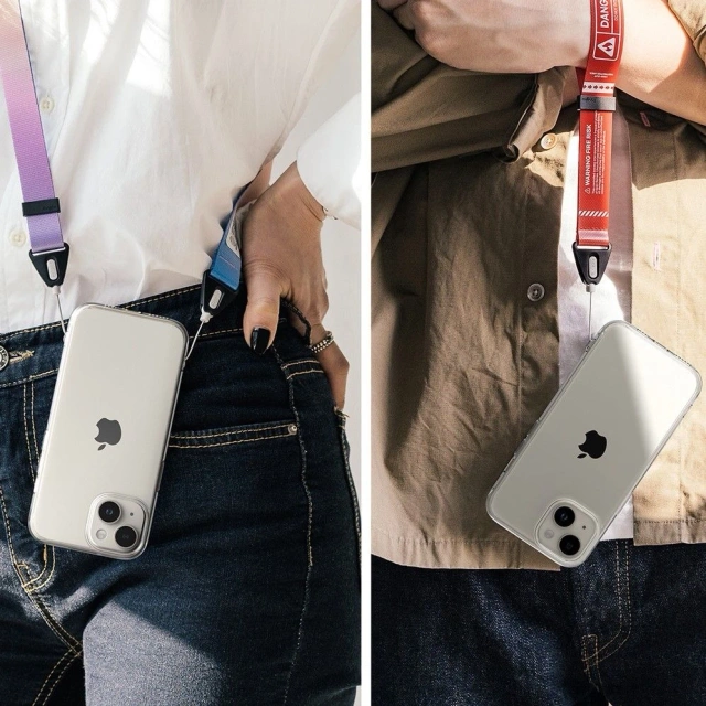 Hülle Ringke Fusion für Apple iPhone 15 Plus Clear