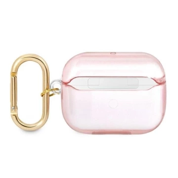 Guess GUAPHHTSP kryt AirPods Pro ružový / ružový Strap Collection