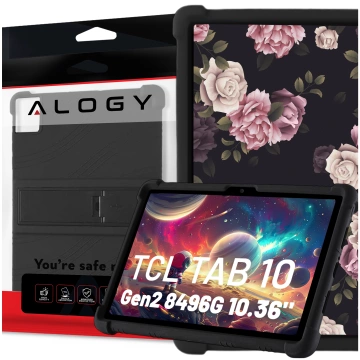 Чохол для TCL TAB 10 Gen2 8496G 10.36" 10.4 Tablet Cover Silicone Alogy Stand Case Black