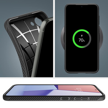 Etui Spigen Liquid Air do Samsung Galaxy S23 Matte Black