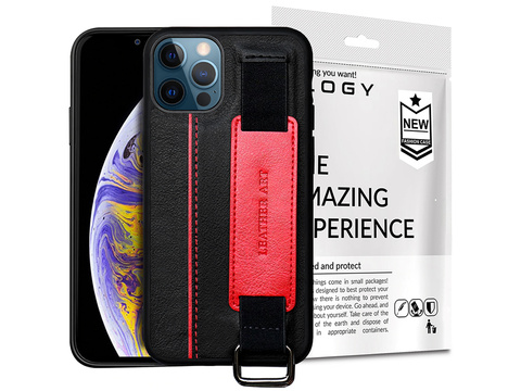 Kožené puzdro Alogy pre Apple iPhone 12 Pro Max 6.5 Black