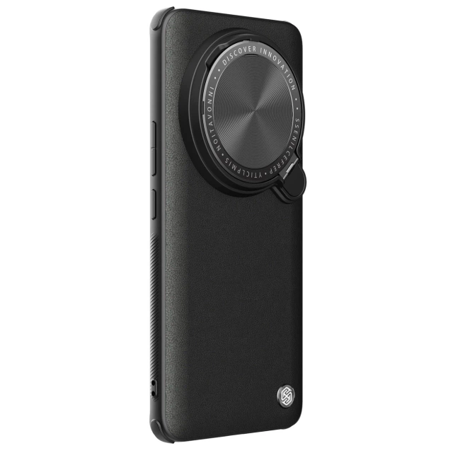 Nillkin CamShield Prop Leder-Magnethülle für Xiaomi 14 Ultra – Schwarz