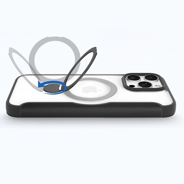 Puzdro MagSafe pre iPhone 16 Pro Max Dux Ducis Skin X Pro, stojan