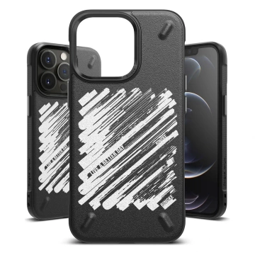 Ringke Onyx Design Durable Hülle für iPhone 13 Pro Max Schwarz (Lack) (OD556E229)