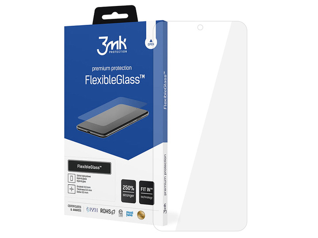 3mk Flexible Glass 7H Hybridglas für Xiaomi Redmi Note 10 / 10S