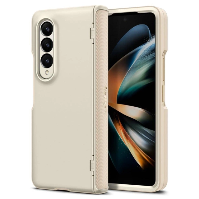 Чохол для телефону Spigen Slim Armor Pro для Samsung Galaxy Z Fold 4 Pearl Ivory