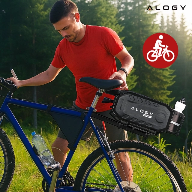 Задня сумка Alogy Sport RoadGear™ Black 17L водонепроникна