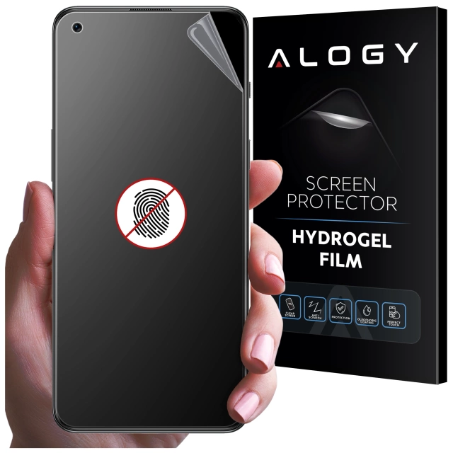 Folia "MATOWA" do OnePlus Nord 2T Hydrożelowa Alogy HydroSkin Matte Pro™ na ekran do etui "BEZ ODCISKU PALCÓW"