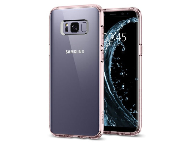 Puzdro Spigen Ultra Hybrid pre Samsung S8 Plus - Crystal Pink