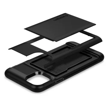 Spigen slim armor cs iphone 11 чорний