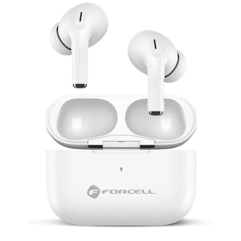 Бездротові навушники-вкладиші Forcell F-Audio TWS Master Pro, білі