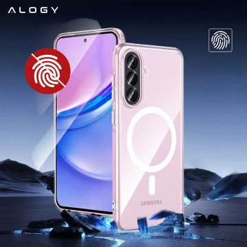 Pouzdro pro Apple iPhone 16 Pro Max Alogy Anti-Shock Hybrid Case pro MagSafe Transparent