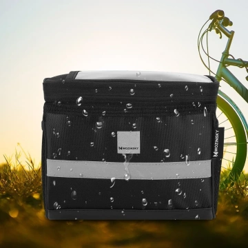Wozinsky bicycle handlebar bag with phone case 2 l black (WBB12BK)