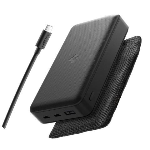 Spigen EA3030 Power Bank 30000mAh 30W USB-C/USB-A Black