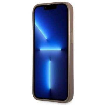 Etui Guess GUHCP13LP4TPW для iPhone 13 Pro / 13 6,1" Hardcase 4G Triangle Logo Card Slot