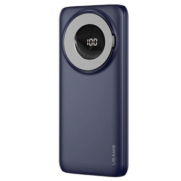 USAMS Powerbank PB62 10000mAh 20W QC3.0 PD Magnetic Wireless Fast Charge nebieski/blau 10KCD17104 (US-CD171)