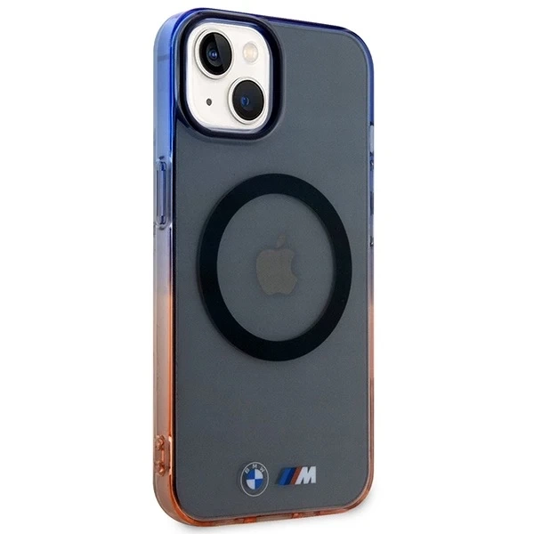 Etui BMW BMHMP14MHTGE do iPhone 14 Plus 6.7" hardcase Gradient Bumper MagSafe