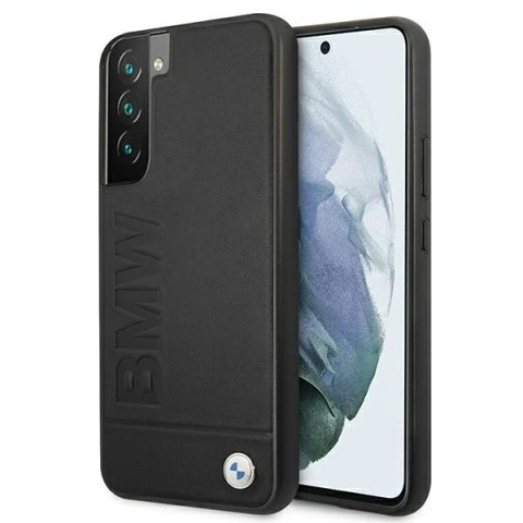 Etui BMW BMHCS22MSLLBK do Galaxy S22+ S906hardcase Signature Logo Imprint czarny/black