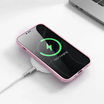 Baseus Tekuté gélové puzdro Silikónový kryt pre iPhone 13 Pro ružový (ARYT001004)