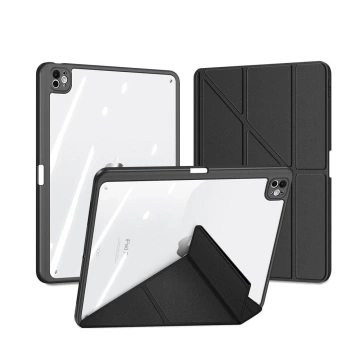 Protective case with stylus holder for iPad Pro 11 (2024) DUX DUCIS MAGI Black