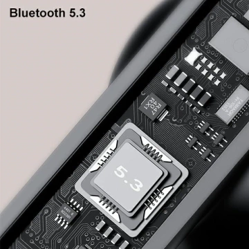 Bluetooth 5.3 sluchátka USAMS TWS US Series Duální bezdrátový mikrofon modrá/modrá BHUUS03