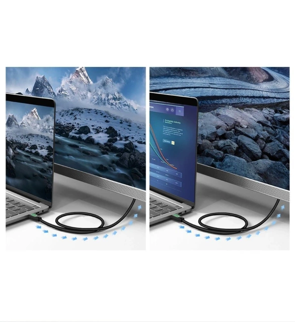 Kábel 2m UGREEN HDMI 2.0 19pin 4K 60Hz 30AWG čierny (10129)