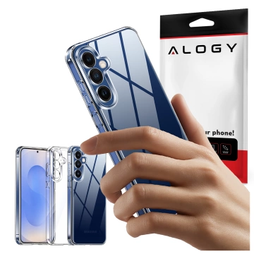 Puzdro pre Apple iPhone 16 Pro Max Alogy Anti-Shock Hybrid Case pre MagSafe Transparent