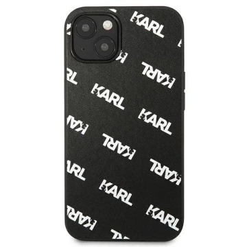 Karl Lagerfeld KLHCP13SPULMBK3 iPhone 13 mini 5,4" pevný obal černý/černý celoplošný