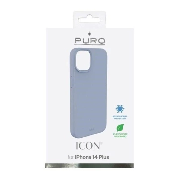 Puro ICON Cover phone case for iPhone 14 Plus blue/sierra blue