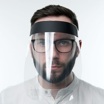 Ochranný štít 3mk maska ​​obličejový štít Ochranná přilba