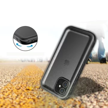Vodotesné puzdro ShellBox IP68 pre Apple iPhone 14 Pro Max Black