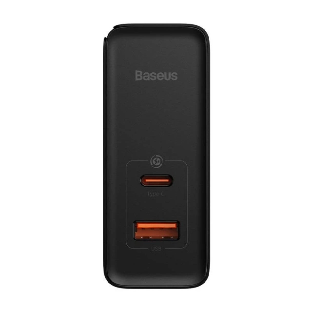 Зарядний пристрій Baseus GaN5 Pro, USB-C USB, кабель 100 Вт (чорний)