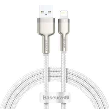 Baseus Cafule USB to Lightning cable, 2.4A, 1m (white)