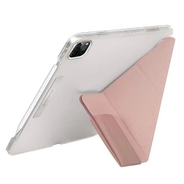 UNIQ-Hülle für Camden iPad Pro 11 "(2021) Pink / Pfingstrosenrosa Antimikrobiell