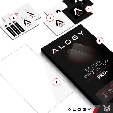 9H tvrdené sklo pre Lenovo Legion Go pre obrazovku konzoly Alogy Screen Protector PRO