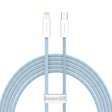 Kabel USB-C do Lightning Baseus Dynamic Series, 20W, 2m (niebieski)