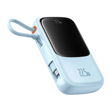 Powerbank Baseus Qpow Pro+ 22.5W 10000mAh USB-C Niebieski