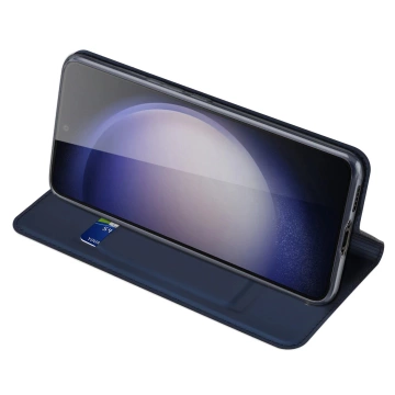 Чохол-гаманець з підставкою для Samsung Galaxy S23 FE Dux Ducis Skin Pro - синій
