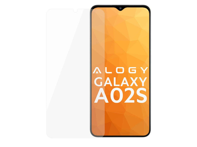 Alogy Displayschutzfolie aus gehärtetem Glas für Samsung Galaxy A02s