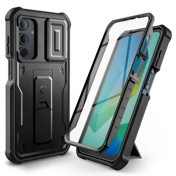 Etui do Samsung Galaxy A16 4G/5G Tech-Protect Kevlar Cam+ Czarny