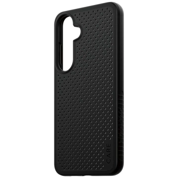 Kryt CARE pro Samsung Galaxy S25 od PanzerGlass Feature Case Ekologický černý