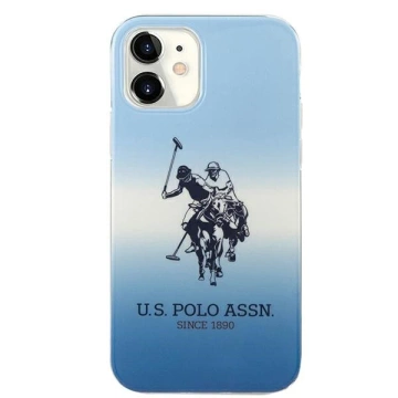 US Polo Gradient Collection iPhone 12 mini 5.4" phone case blue/blue